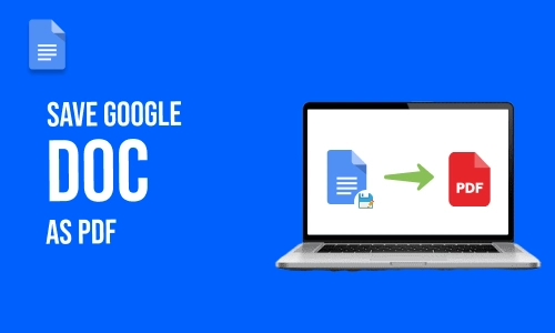 How to Save Google Doc as PDF